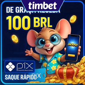 timbet Ganhe R$ 100,00 Gratis